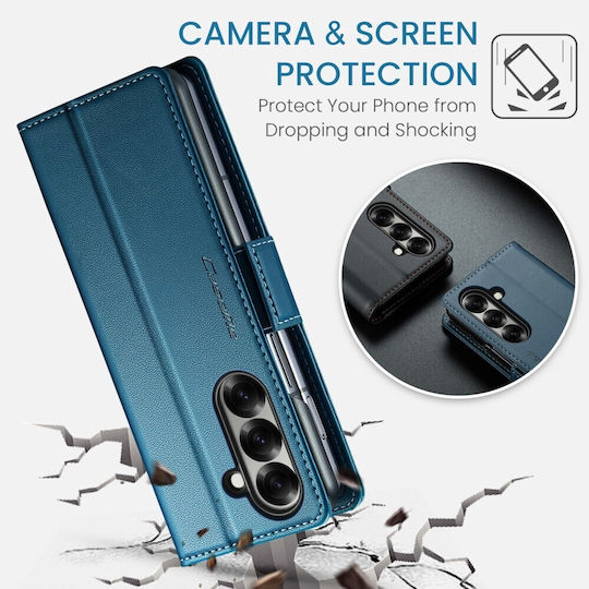 Caseme Портмоне Син (Galaxy Z Fold7)