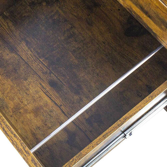 Ντουλάπι Γραφείου από MDF & Μέταλλο 46.5x45x64cm