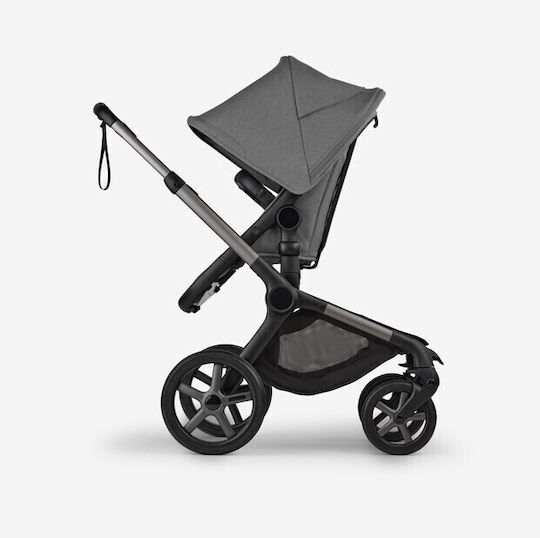 Bugaboo Fox 5 Бебешка количка 2 в 1 Graphite / Moon Grey 9.9кг