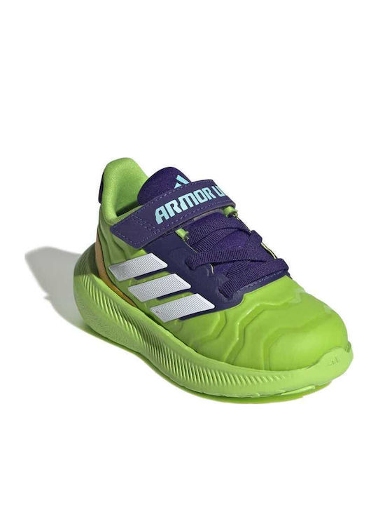 Runfalcon 5 Runfalcon 5 Iron Hu Kids Sports Shoes Running with Hoop & Loop Closure Green