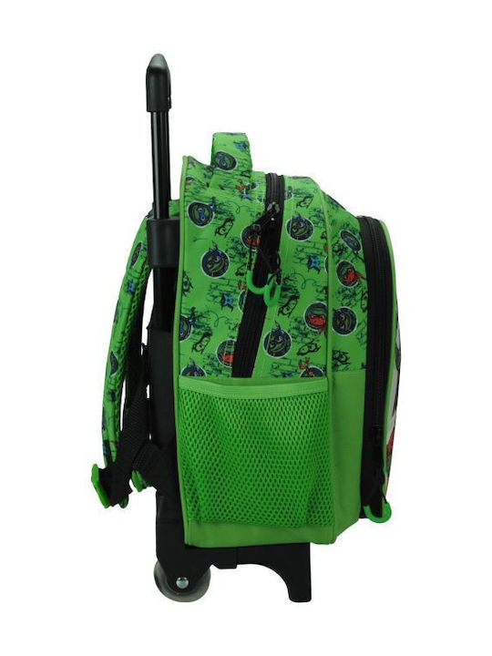 Gim Ninja Turtles Ученическа Раница Куфар Детска Градина с Джоб за Бутилка Зелена 12 Литра 15 x 15 x 25 см