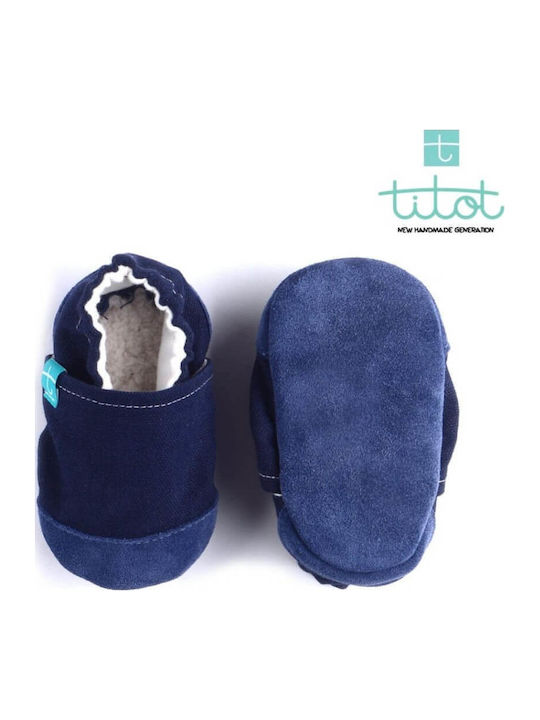Încălțăminte Bebe Titot Handmade Blackberry 18-24m Nr 22