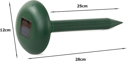 Verk Group Πάσσαλος Απώθησης Τρωκτικών Ηλιακός 300gr 0.38x0.38m