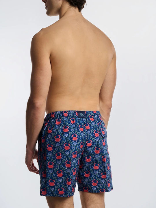 Blue Litore Costum De Baie Bărbat Pantaloni Scurți Albastru