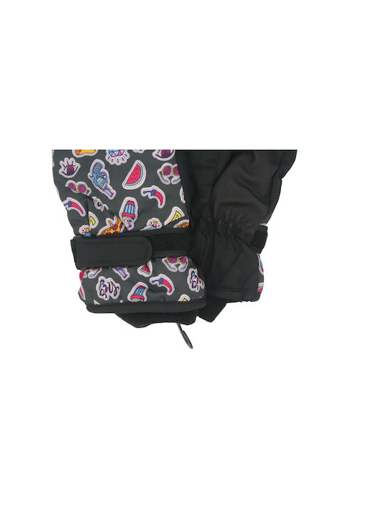 A&K Kids Ski & Snowboard Gloves Black