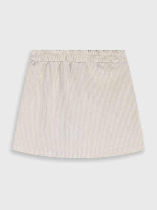 Kinder Rock aus Cord Beige