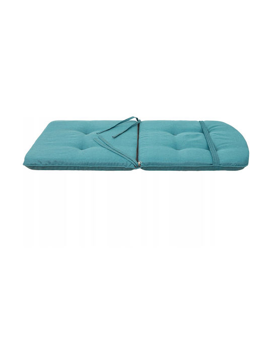 Garden Chair Cushion with Backrest Blue