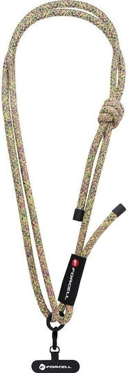 Forcell Neck Strap for Mobile Phones Green
