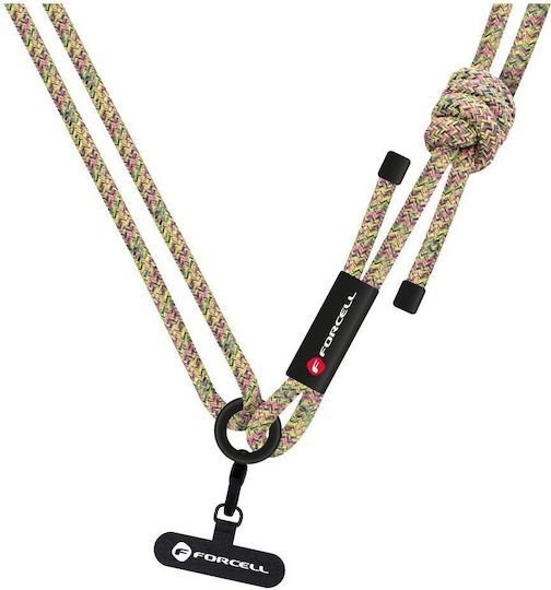 Forcell Neck Strap for Mobile Phones Green