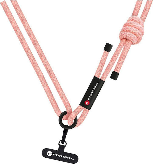 Forcell Neck Strap for Mobile Phones Pink