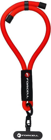 Forcell Wrist Strap for Mobile Phones Red