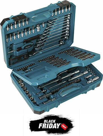 Makita Βαλίτσα με 221 Εργαλεία