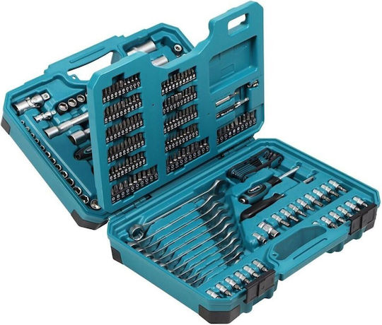 Makita Βαλίτσα με 221 Εργαλεία