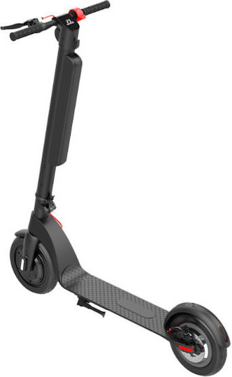 Devron Electric Scooter with 25km/h Max Speed and 30km Autonomy in Black Color