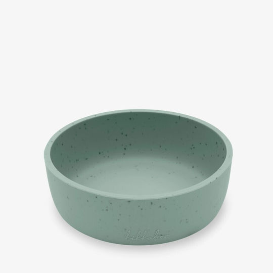 Kikka Boo Baby Food Bowl Platinum made of Silicone Green