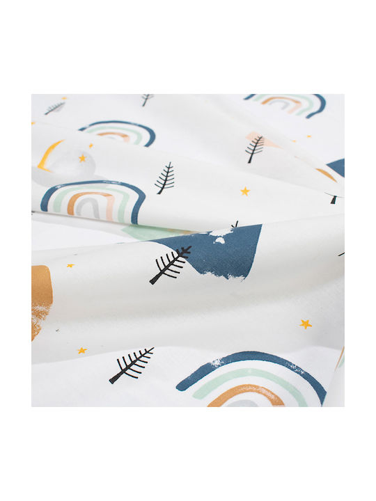 Dimcol Blue Baby Sheets 80x110cm