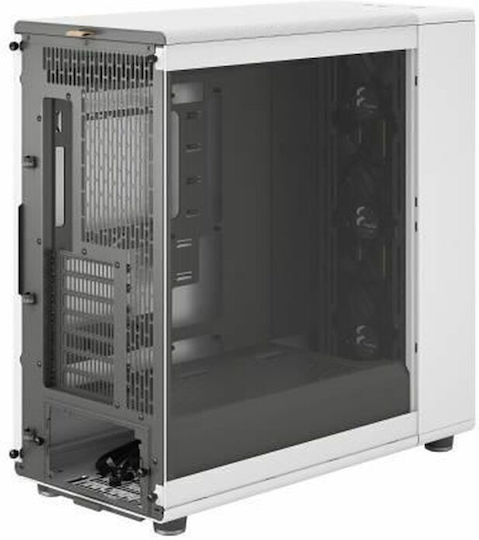 Fractal Design North XL RC Gaming Midi Tower Κουτί Υπολογιστή με Πλαϊνό Παράθυρο Chalk White