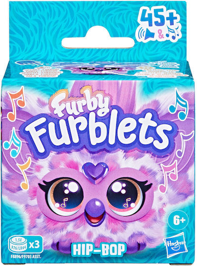 Hasbro Λούτρινο Furby Furblet με Ήχο Hip Bop Mini Furby για 6+ Ετών 10 εκ.