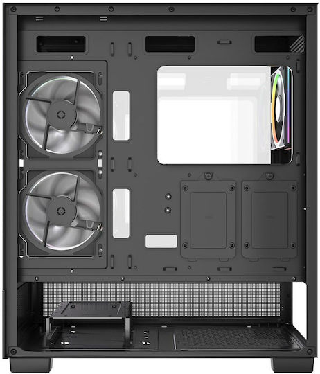Gembird CCC-FC-X550 Midi Tower Компютърна Кутия Черна
