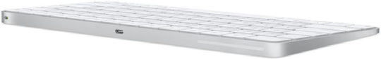 Apple Magic Безжична Bluetooth Клавиатура Английски (Великобритания) Съвместима с Mac Устройства Бяла