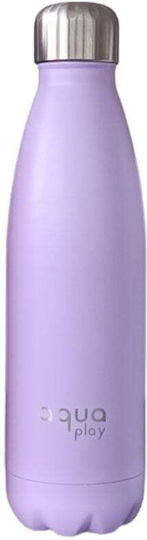 Aquaplay Bottle Thermos Stainless Steel 500ml Lilac
