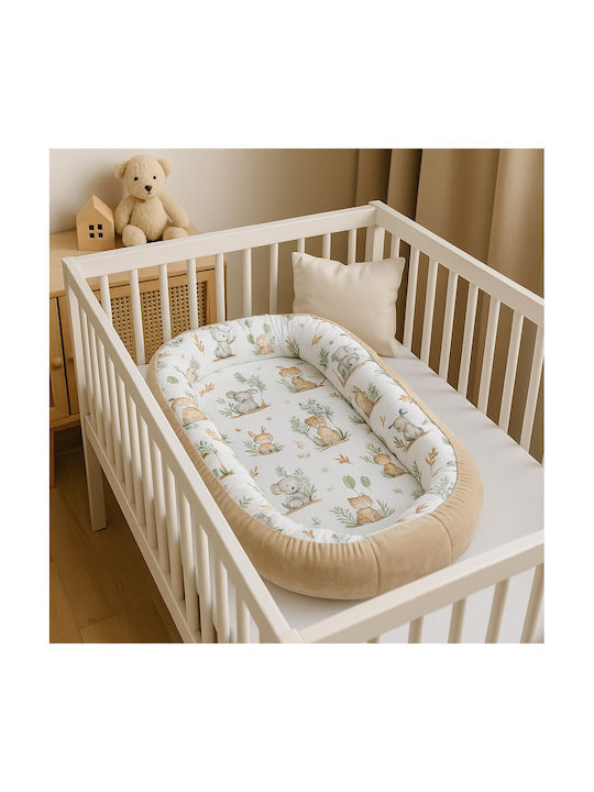 Maboo Baby Nest Velvet Happy Savanna 50x90cm