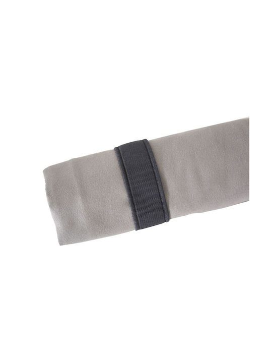 Gym Towel 50x90 Microfiber Viopros 100% Microfiber Gray