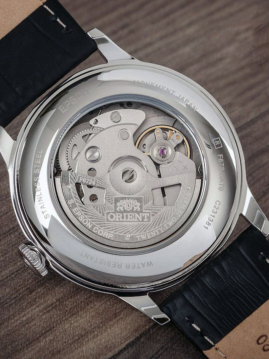 Orient Bambino Ρολόι Αυτόματο με Δερμάτινο Λουράκι Orient Bambino Ρολόι Αυτόματο με Δερμάτινο Λουράκι