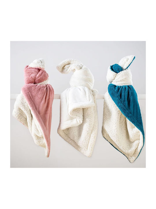 Anna Riska Blanket Nursery Swaddling Blankets Heaven Petrol Blue 75x90cm