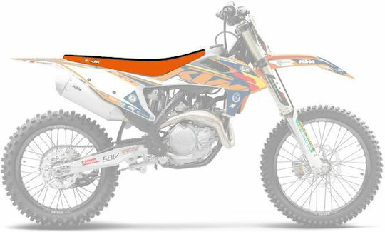 Blackbird Racing Huse Pentru Scaune De Motocicletă Double Grip 3 1528h Ktm Exc 300 Tpi 22-23 Ktm Exc 250 Tpi 22-23 1 Bucată Portocaliu