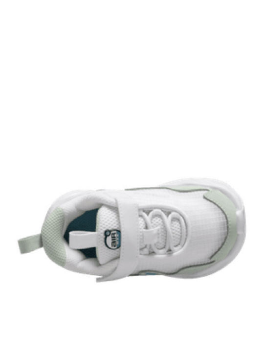 Air Max Nova Kinder Sneakers mit Klettverschluss Weiß