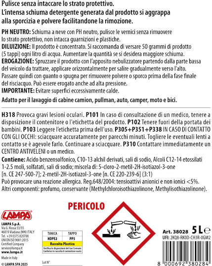 Lampa Super Foam Autoshampoo mit Aktivschaum