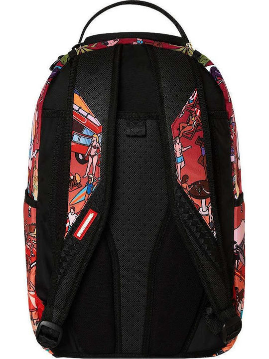 Sprayground DLXR Schulranzen Rucksack für Junior High-High School mit Flaschenhalter Mehrfarbig 29 x 15 x 45cm