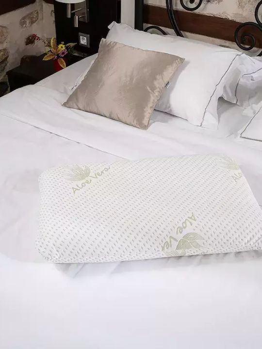 Alpha Foam Relax Aloe Vera Μαξιλάρι Ύπνου Memory Foam Ανατομικό 40x70x11cm