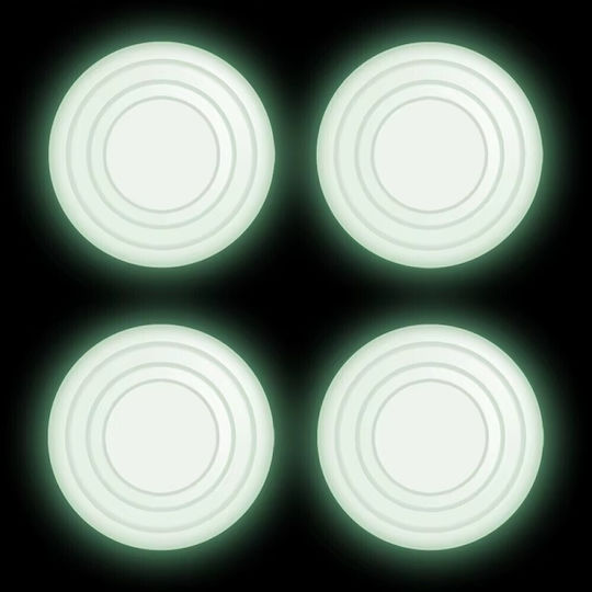 Anti-Vibration Phosphorescent Silicone Car Stickers Doors Hood & Trunk Set 20 Pieces Tc-248