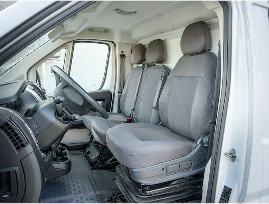 Lampa Car Seat Covers Headrests 3 Rows of Seats Dark Gray Color Sedili Set Large Lampa 1 Piece L5503.1