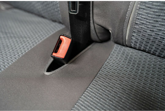 Lampa Car Seat Covers Headrests 3 Rows of Seats Dark Gray Colour Sedili Set Medium Lampa 1 Piece L5502.9