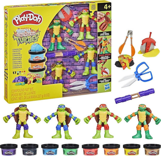 Hasbro Play-doh Worldbuilding Cowabunga Creations G0556