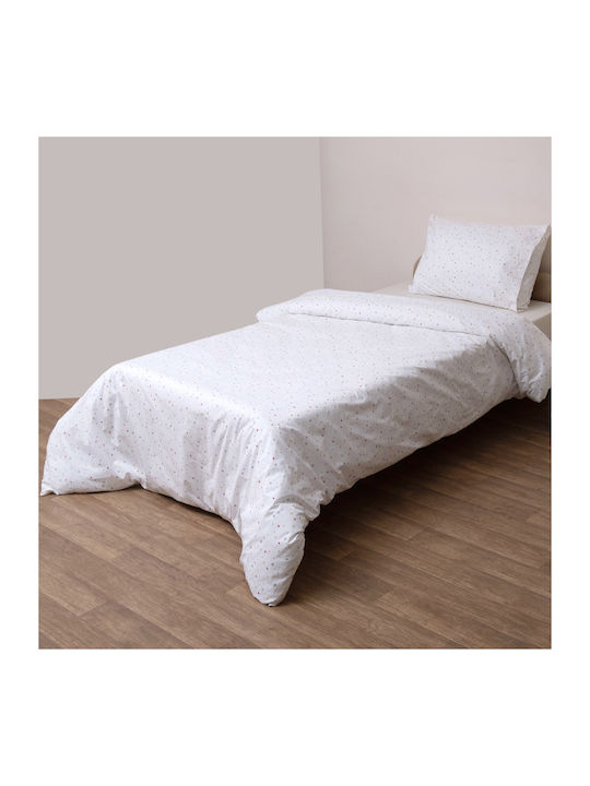 Viopros Duvet Crib Cotton Beige 120x160cm
