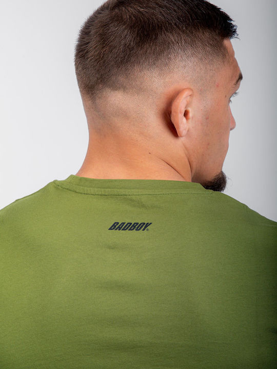T-shirt Khaki, Black
