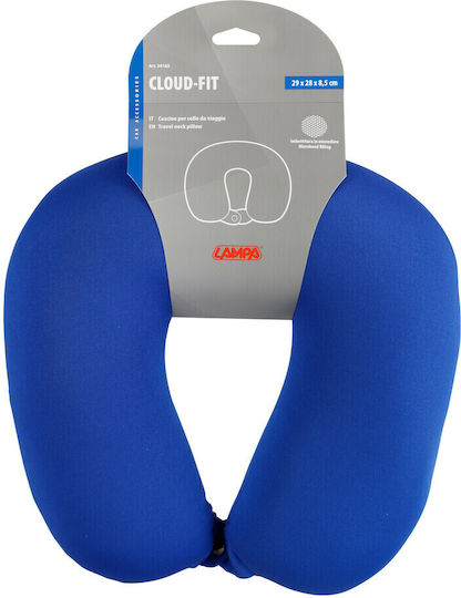 Lampa Cloudfit Travel Pillow 29x28x8.5cm Blue