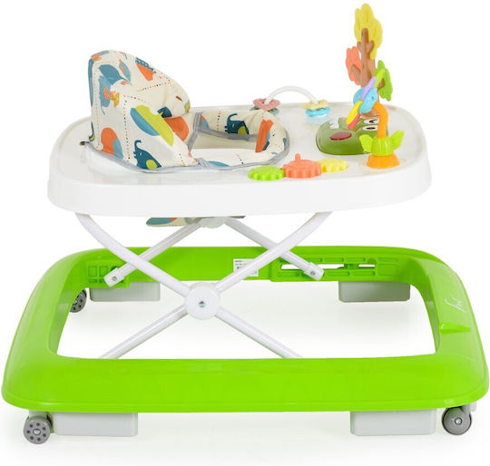 Moni Baby Walker with Music for 6+ Months Green