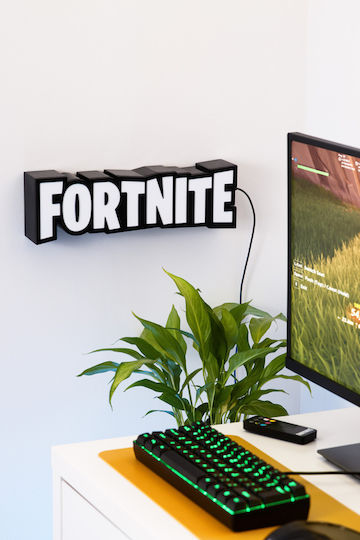 Paladone Lampa De Masă Pentru Copii Decorațiune Logo Negru