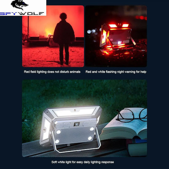 Spywolf Προβολέας LED 50W Θερμό Λευκό
