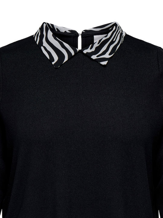 Women's Blouse Long Sleeve Black