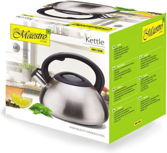 Maestro Βραστήρας Ανοξείδωτος 3000ml