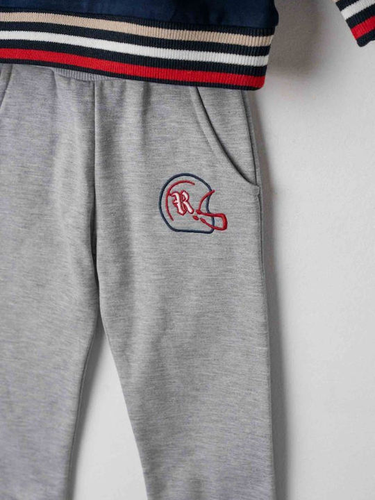 Kids Sweatpants Set Blue 2pcs