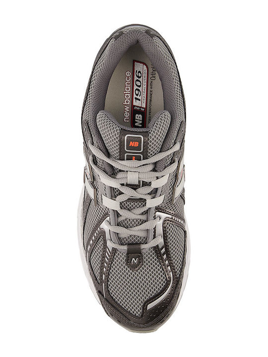 1906R Sneakers Black Metallic / Urgent Red / Slate Grey