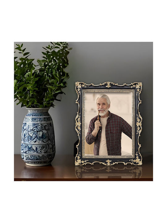 Koukouzelis Plastic Photo Frame With Gold Frame