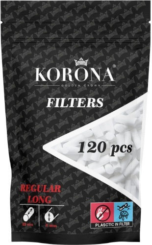 Korona Филтърни Накрайници Обикновени 8мм 120x1бр